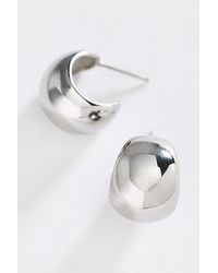 By Anthropologie - Dome Water-Resistant Huggie Earrings - Lyst