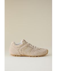 Alohas - Tb.56 Suede Cream Leather Trainers - Lyst