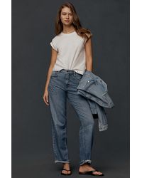Pilcro - The Baggy Boyfriend Regenerative Cotton Mid-Rise Relaxed Jeans - Lyst