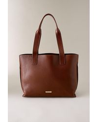 Barbour - Alder Large Leather Tote Bag - Lyst