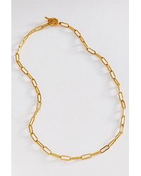Anthropologie - Water-Resistant Paperclip Lariat Necklace - Lyst