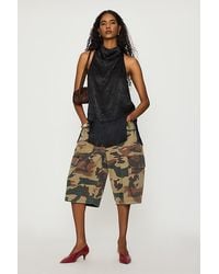 By Anthropologie - Jacquard Halter Fringe Top - Lyst