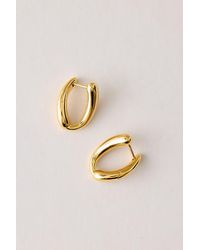 Pdpaola - Plated Helix Hoop Earrings - Lyst