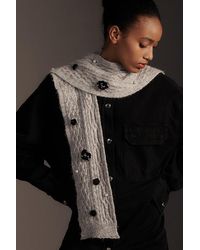 Maeve - Pearl Cable Knit Sweater Vest Shrug - Lyst