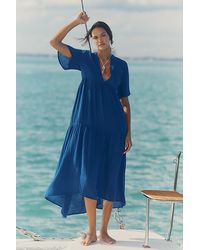 By Anthropologie The Kallie Flowy Maxi Dress: Printed Edition in Blue | Lyst UK By Anthropologie The Kallie Flowy Maxi Dress: Printed Edition in Blue | Lyst UK