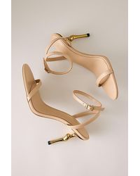 JW PEI - Alivia Metal Heel Sandals - Lyst