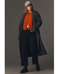 Maeve - The Colette Denim Cropped Wide-Leg Jeans By - Lyst