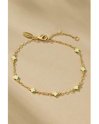 By Anthropologie - Clover Chain Wrap Bracelet - Lyst