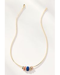 By Anthropologie - Donut Charm Collar Necklace - Lyst
