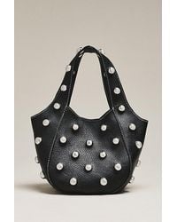 Anthropologie - By Sonia Studded Mini Slouchy Tote Bag - Lyst