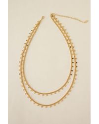 By Anthropologie - Ibiza Disc Multi-Layer Necklace - Lyst