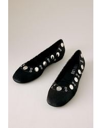 Bibi Lou - Faux-Pony Fur Ballet Flats - Lyst