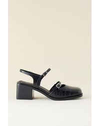 INTENTIONALLY ______ - Mitzi Mary Jane Block Heels - Lyst