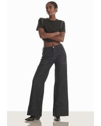 Pilcro - The Rylan High-Rise Flare Jeans By - Lyst
