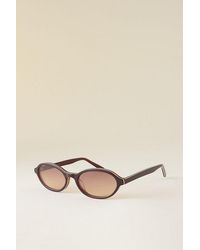 By Anthropologie - Classic Oval Sunglasses - Lyst
