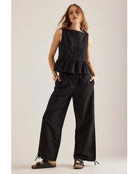ALIGNE - Darla Linen Trousers - Lyst