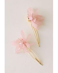 Anthropologie - Flower Hair Pin, Set Of 2 - Lyst