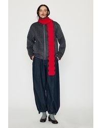 By Anthropologie - Scallop Skinny Scarf - Lyst