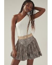 Pilcro - Banded One-Shoulder Knit Top - Lyst