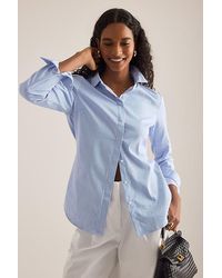 SELECTED - Romie Long-Sleeve Fitted Shirt - Lyst