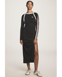 Daily Practice - Long-Sleeve Ruched Midi Dress - Lyst