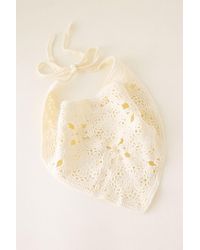 Anthropologie - Floral Crochet Headscarf - Lyst