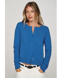 By Anthropologie - The Juliet Cashmere Crew-Neck Cardigan - Lyst