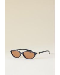 Le Specs - Duskfall Oval Sunglasses - Lyst