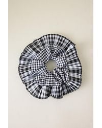 Anthropologie - Gingham Hair Scrunchie - Lyst