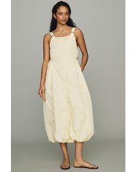 Daily Practice - Bubble-Hem Midi Dress - Lyst