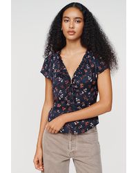 By Anthropologie - Silken Blouse - Lyst