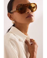 By Anthropologie - Bubble Aviator Sunglasses - Lyst