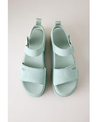 UGG - Goldenstar Suede Strap Sandals - Lyst