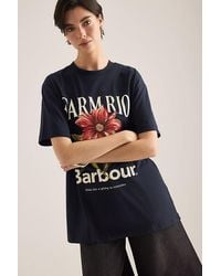 BARBOUR X FARM RIO - Wild Flower T-Shirt - Lyst