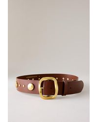 By Anthropologie - Studded Wrapped Buckle Belt - Lyst