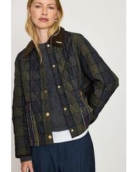 Barbour - Reimagined Icons Liddesdale Tartan Quilted Jacket - Lyst