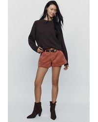 Pilcro - Hanna High-Rise Corduroy Shorts - Lyst