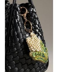 By Anthropologie - Beaded Vegetable Bag Charm - Lyst