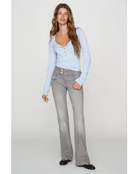 Pilcro - Billy Low-Rise Bootcut Flare Jeans By - Lyst