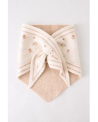 By Anthropologie - Knitted Triangle Bandana Headscarf - Lyst