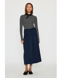 Damson Madder - Peyton Long-Sleeve Polo Top - Lyst