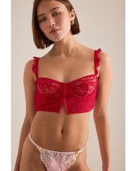 Wild Lovers - Maia Lace Bustier - Lyst