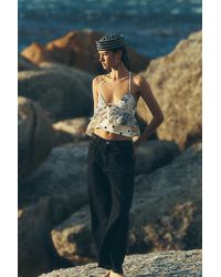 Pilcro - The Kayden High-Rise Carpenter Barrel Trousers By - Lyst