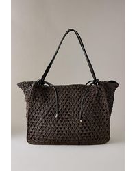 Dolce Vita - Ravello Raffia Shoulder Bag - Lyst