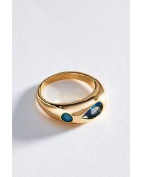 Anthropologie - Crystal Triad Ring - Lyst