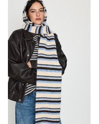 By Anthropologie - Striped Hooded Scarf - Lyst