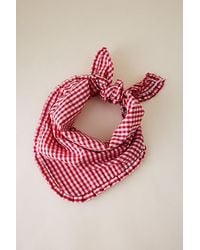 Anthropologie - Gingham Headscarf - Lyst