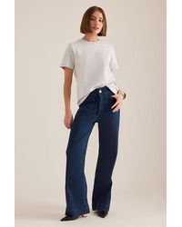 Maeve - The Colette Full-Length Wide-Leg Jeans By - Lyst