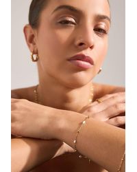 By Anthropologie - Water-Resistant Beaded Faux-Pearl Bracelet - Lyst