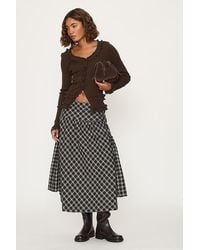Damson Madder - Raya 100% Cotton Midi Skirt - Lyst